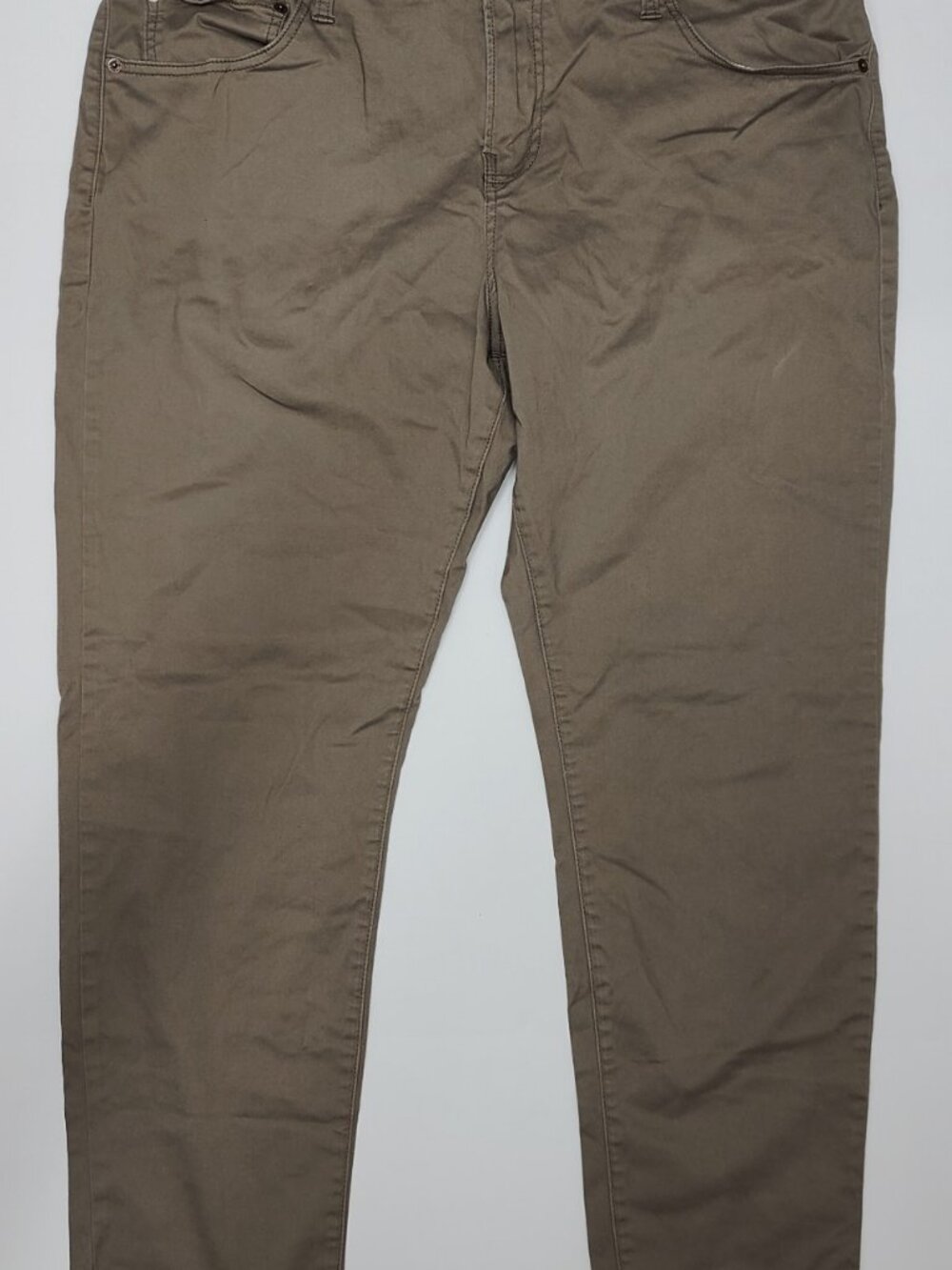 Lucky Brand Men's Taupe Slim Fit Pants Size W40 L30
